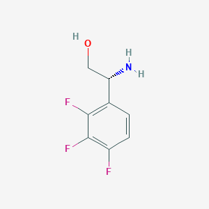 (R)-2-Amino-2-(2,3,4-trifluorophenyl)ethan-1-ol