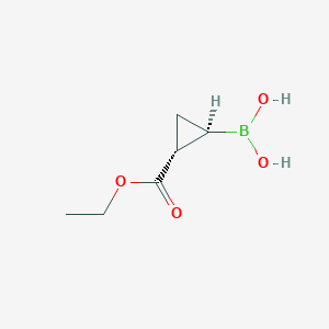 rac-[(1R,2R)-2-(ethoxycarbonyl)cyclopropyl]boronic acid