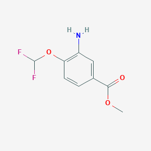 Methyl 3-amino-4-(difluoromethoxy)benzoate