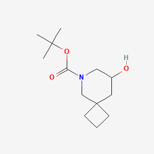 Tert-butyl 8-hydroxy-6-azaspiro[3.5]nonane-6-carboxylate