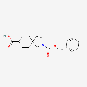 2-((Benzyloxy)carbonyl)-2-azaspiro[4.5]decane-8-carboxylic acid