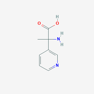 2-Amino-2-(pyridin-3-yl)propanoic acid