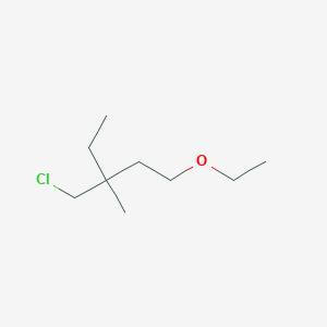 3-(Chloromethyl)-1-ethoxy-3-methylpentane