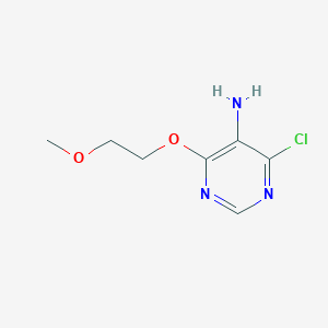 4-Chloro-6-(2-methoxyethoxy)pyrimidin-5-amine