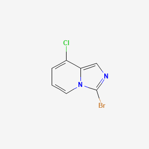 3-Bromo-8-chloroimidazo[1,5-a]pyridine