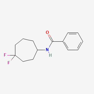 N-(4,4-difluorocycloheptyl)benzamide