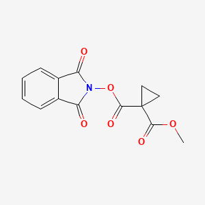 1-(1,3-Dioxoisoindolin-2-yl) 1-methyl cyclopropane-1,1-dicarboxylate