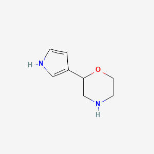 2-(1H-pyrrol-3-yl)morpholine