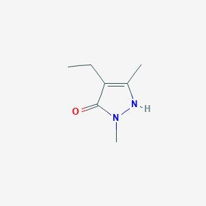 4-ethyl-1,3-dimethyl-1H-pyrazol-5-ol