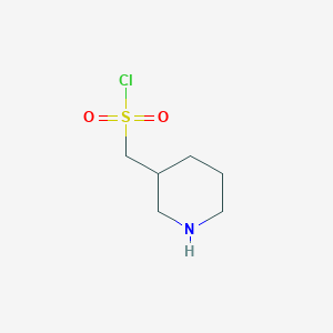 (Piperidin-3-yl)methanesulfonyl chloride