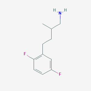 4-(2,5-Difluorophenyl)-2-methylbutan-1-amine