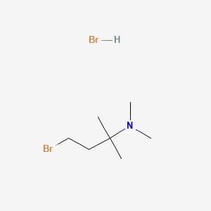 (4-Bromo-2-methylbutan-2-yl)dimethylaminehydrobromide