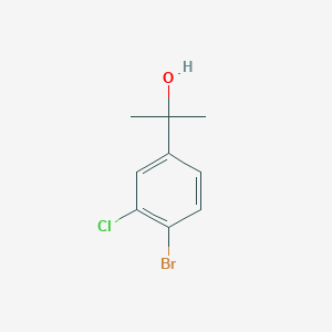 2-(4-Bromo-3-chlorophenyl)propan-2-ol