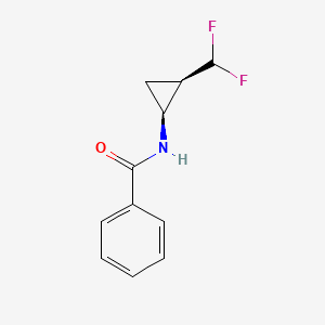 rac-N-[(1R,2S)-2-(difluoromethyl)cyclopropyl]benzamide