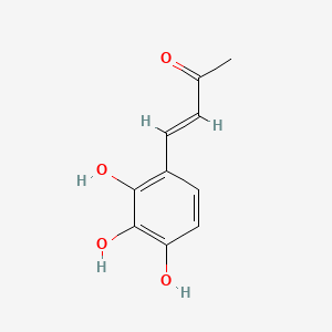 molecular formula C10H10O4 B13570004 4-(2,3,4-Trihydroxyphenyl)but-3-en-2-one 