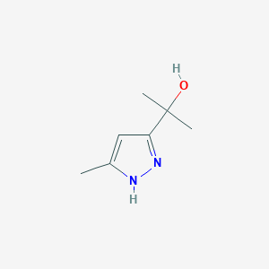 2-(5-methyl-1H-pyrazol-3-yl)propan-2-ol