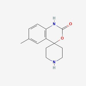 6-Methyl-1,2-dihydrospiro[3,1-benzoxazine-4,4'-piperidine]-2-one