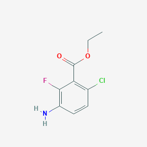 3-Amino-6-chloro-2-fluorobenzoic acid ethyl ester