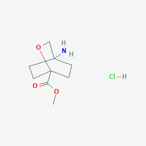 Methyl 4-amino-2-oxabicyclo[2.2.2]octane-1-carboxylate hydrochloride