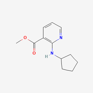 Methyl 2-(cyclopentylamino)nicotinate