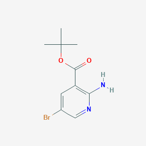 tert-Butyl 2-amino-5-bromonicotinate