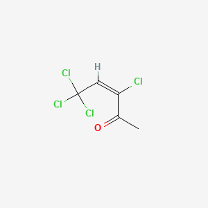 (3E)-3,5,5,5-tetrachloropent-3-en-2-one