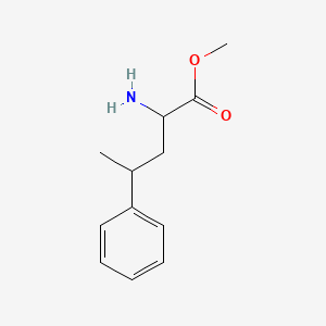 Methyl 2-amino-4-phenylpentanoate