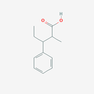 2-Methyl-3-phenylpentanoic acid