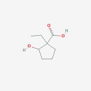 1-ethyl-2-hydroxycyclopentane-1-carboxylicacid,Mixtureofdiastereomers