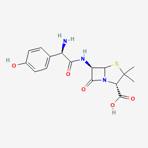 molecular formula C16H19N3O5S B13570392 Amoxicillin, Antibiotic for Culture Media Use Only 