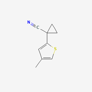 1-(4-Methyl-2-thienyl)cyclopropanecarbonitrile