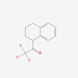 2,2,2-Trifluoro-1-(1,2,3,4-tetrahydronaphthalen-1-yl)ethan-1-one