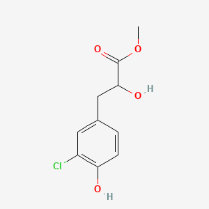 Methyl 3-(3-chloro-4-hydroxyphenyl)-2-hydroxypropanoate