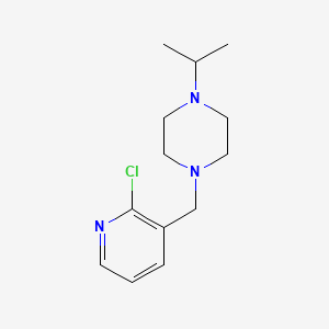 1-((2-Chloropyridin-3-yl)methyl)-4-isopropylpiperazine