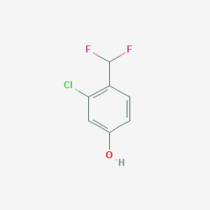 3-Chloro-4-(difluoromethyl)phenol