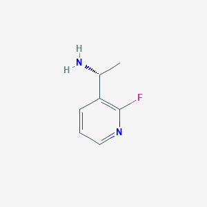 (1R)-1-(2-fluoropyridin-3-yl)ethan-1-amine