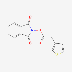 1,3-Dioxoisoindolin-2-yl 2-(thiophen-3-yl)acetate