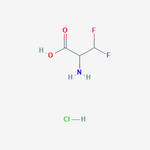 2-Amino-3,3-difluoropropanoic acid hydrochloride