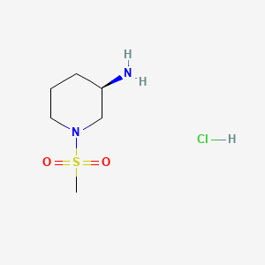 (3R)-1-methanesulfonylpiperidin-3-aminehydrochloride