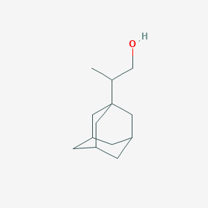 molecular formula C13H22O B13570802 2-(Adamantan-1-YL)propan-1-OL 