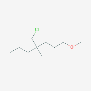 4-(Chloromethyl)-1-methoxy-4-methylheptane