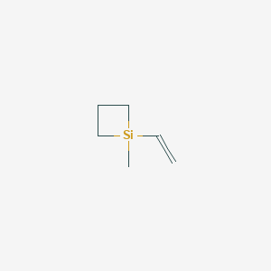 molecular formula C6H12Si B13570829 1-Ethenyl-1-methylsiletane 