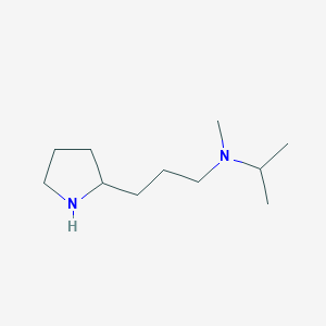 n-Isopropyl-N-methyl-3-(pyrrolidin-2-yl)propan-1-amine