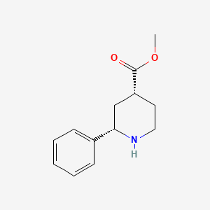 (2S,4R)-Methyl 2-phenylpiperidine-4-carboxylate