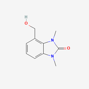 4-(hydroxymethyl)-1,3-dimethyl-2,3-dihydro-1H-1,3-benzodiazol-2-one