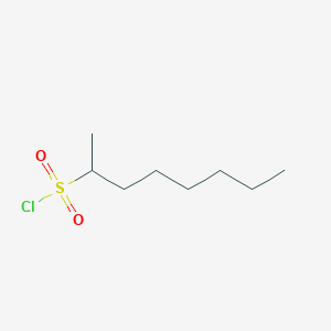 molecular formula C8H17ClO2S B13571029 Octane-2-sulfonyl Chloride 