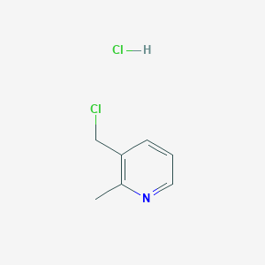 molecular formula C7H9Cl2N B1357104 3-(氯甲基)-2-甲基吡啶盐酸盐 CAS No. 58539-77-8