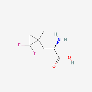 (2S)-2-amino-3-(2,2-difluoro-1-methylcyclopropyl)propanoic acid