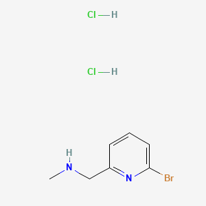 [(6-Bromopyridin-2-yl)methyl](methyl)aminedihydrochloride