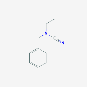 molecular formula C10H12N2 B13571114 Benzyl(ethyl)cyanamide CAS No. 52245-33-7